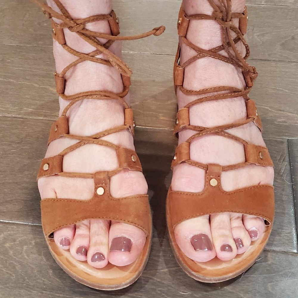 Dolce Vita gladiator sandal.